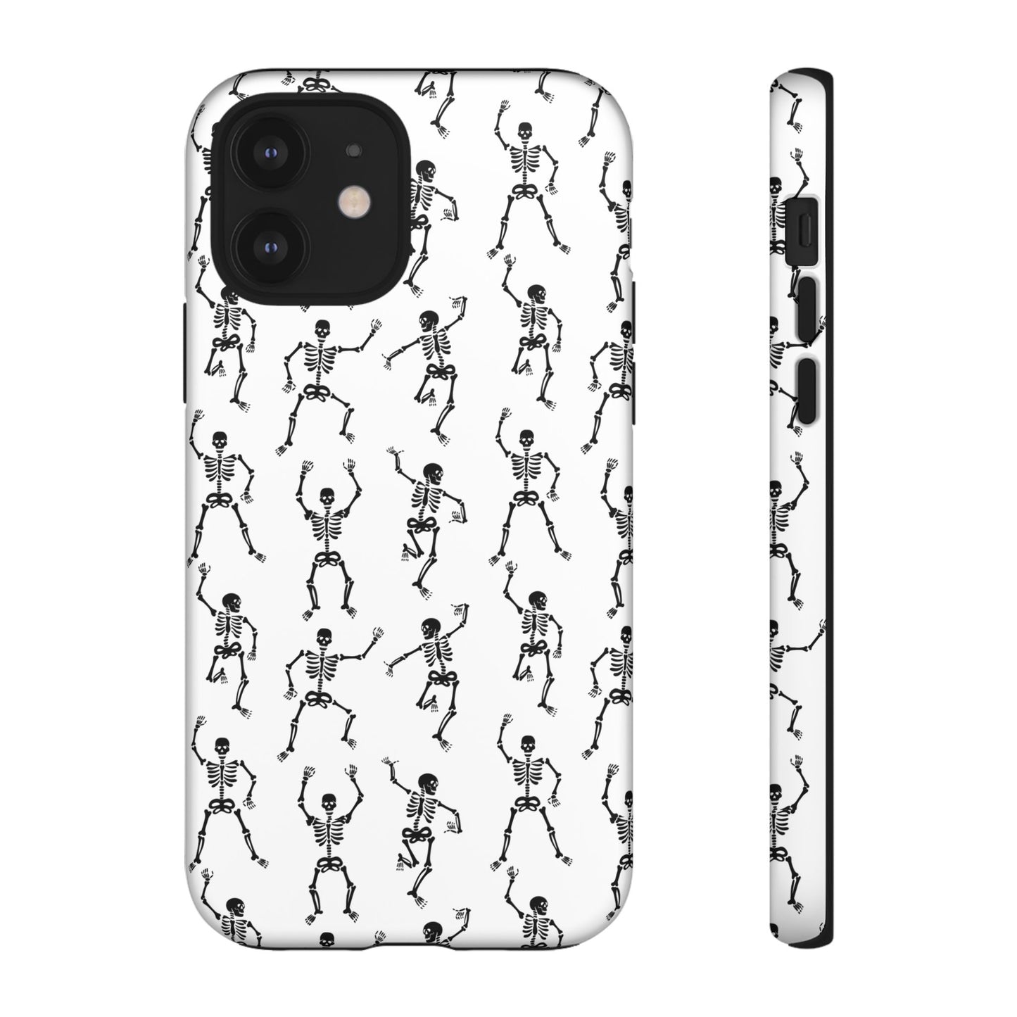 Dancing Skeletons Halloween Phone Case – Tough Phone Case – Cute Spooky Design - iPhone 16 - Samsung Galaxy - Google Pixel