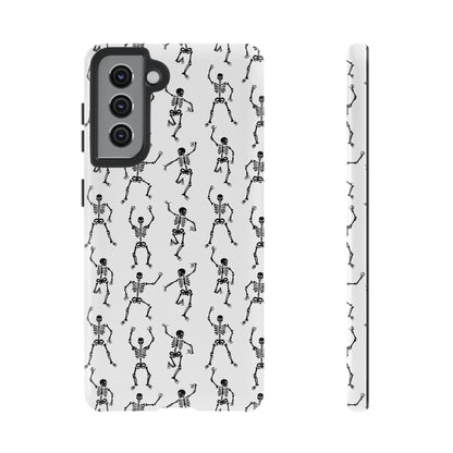 Dancing Skeletons Halloween Phone Case – Tough Phone Case – Cute Spooky Design - iPhone 16 - Samsung Galaxy - Google Pixel