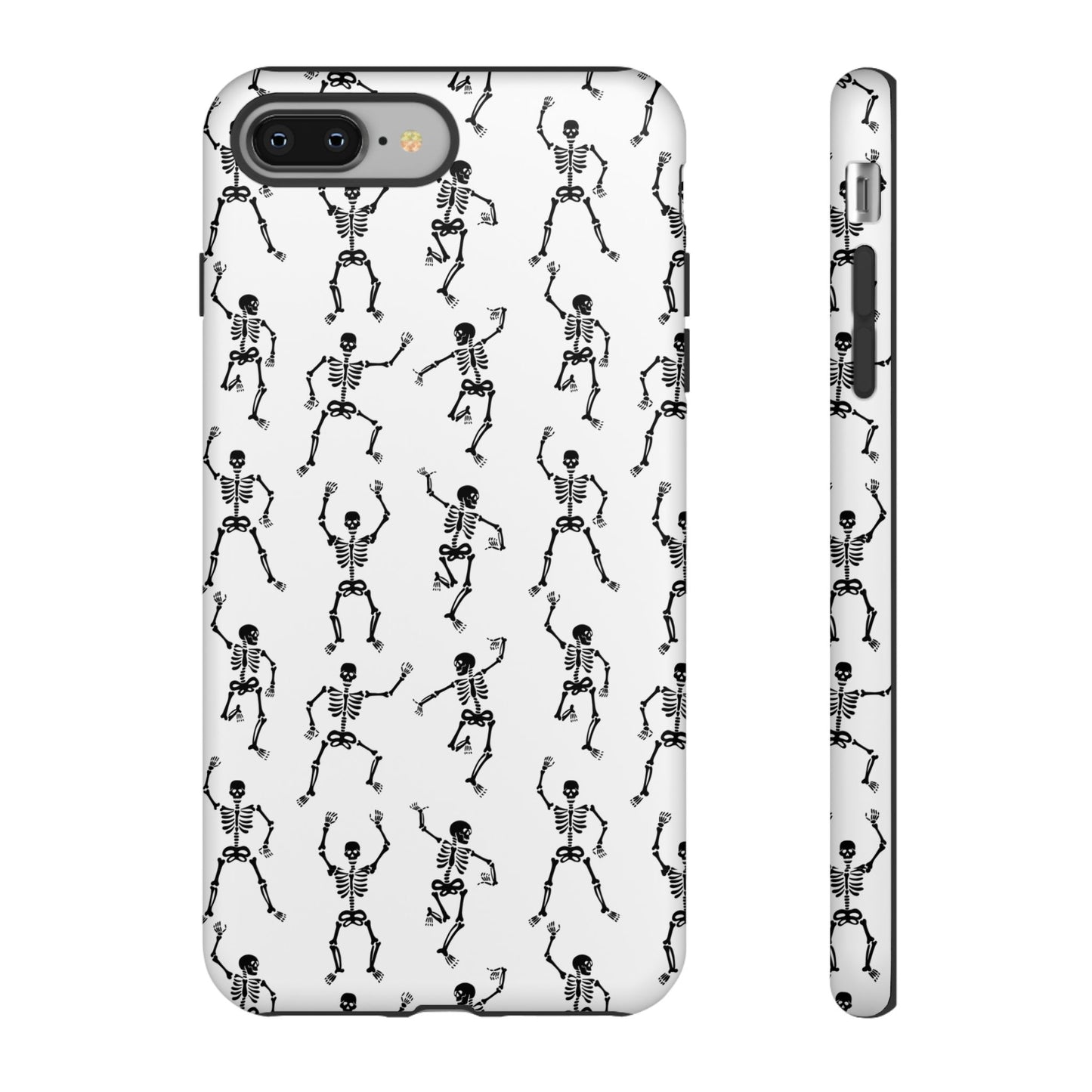 Dancing Skeletons Halloween Phone Case – Tough Phone Case – Cute Spooky Design - iPhone 16 - Samsung Galaxy - Google Pixel