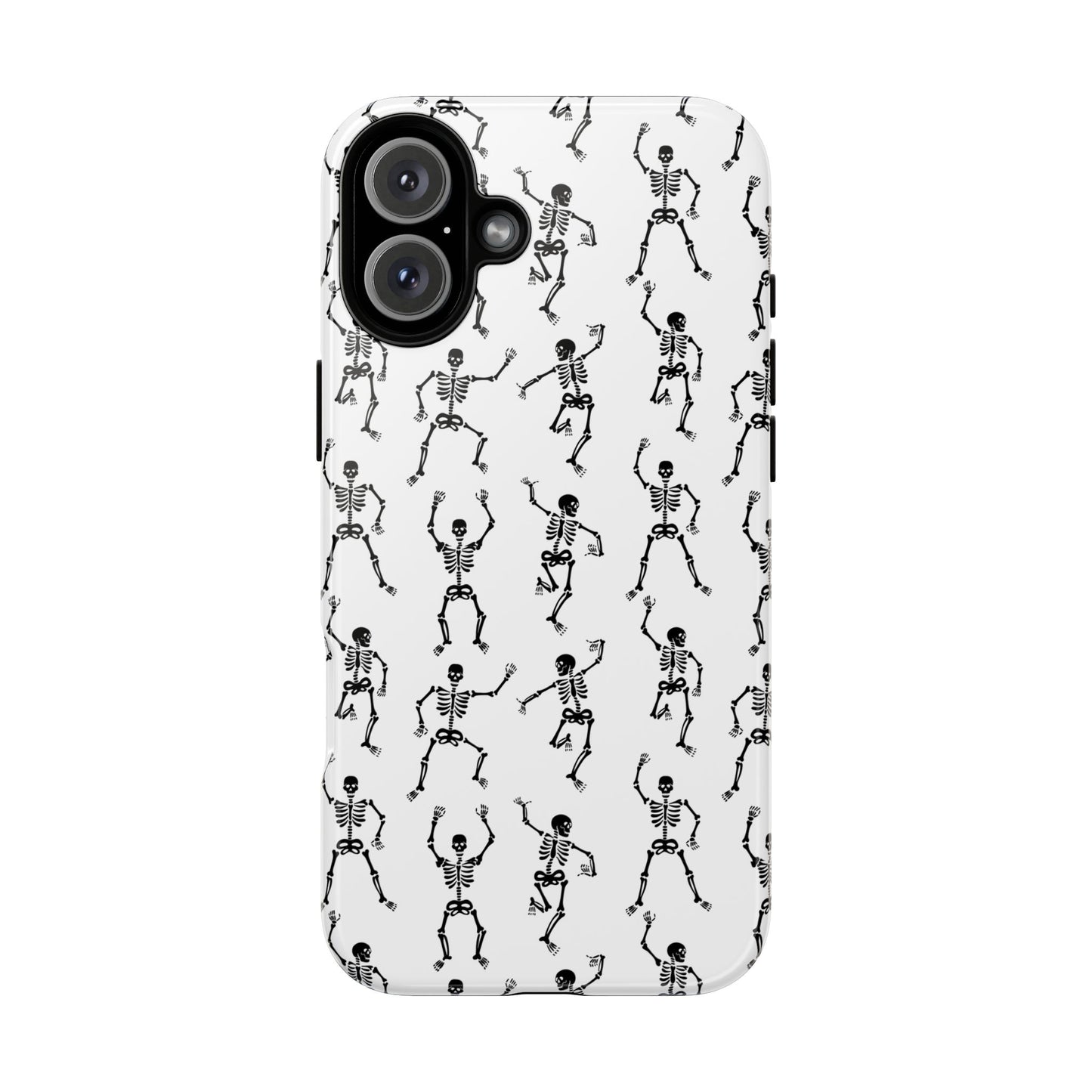 Dancing Skeletons Halloween Phone Case – Tough Phone Case – Cute Spooky Design - iPhone 16 - Samsung Galaxy - Google Pixel