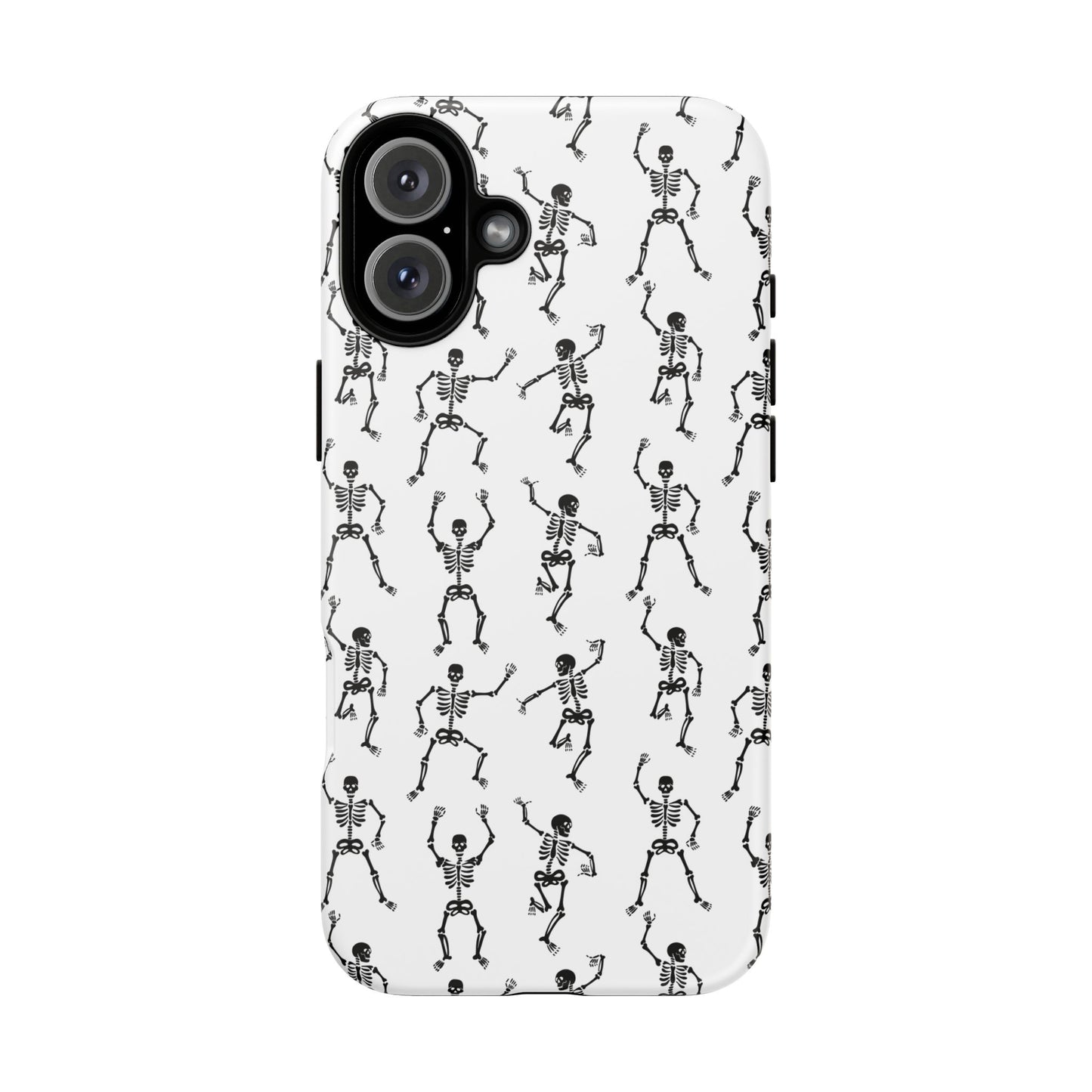 Dancing Skeletons Halloween Phone Case – Tough Phone Case – Cute Spooky Design - iPhone 16 - Samsung Galaxy - Google Pixel