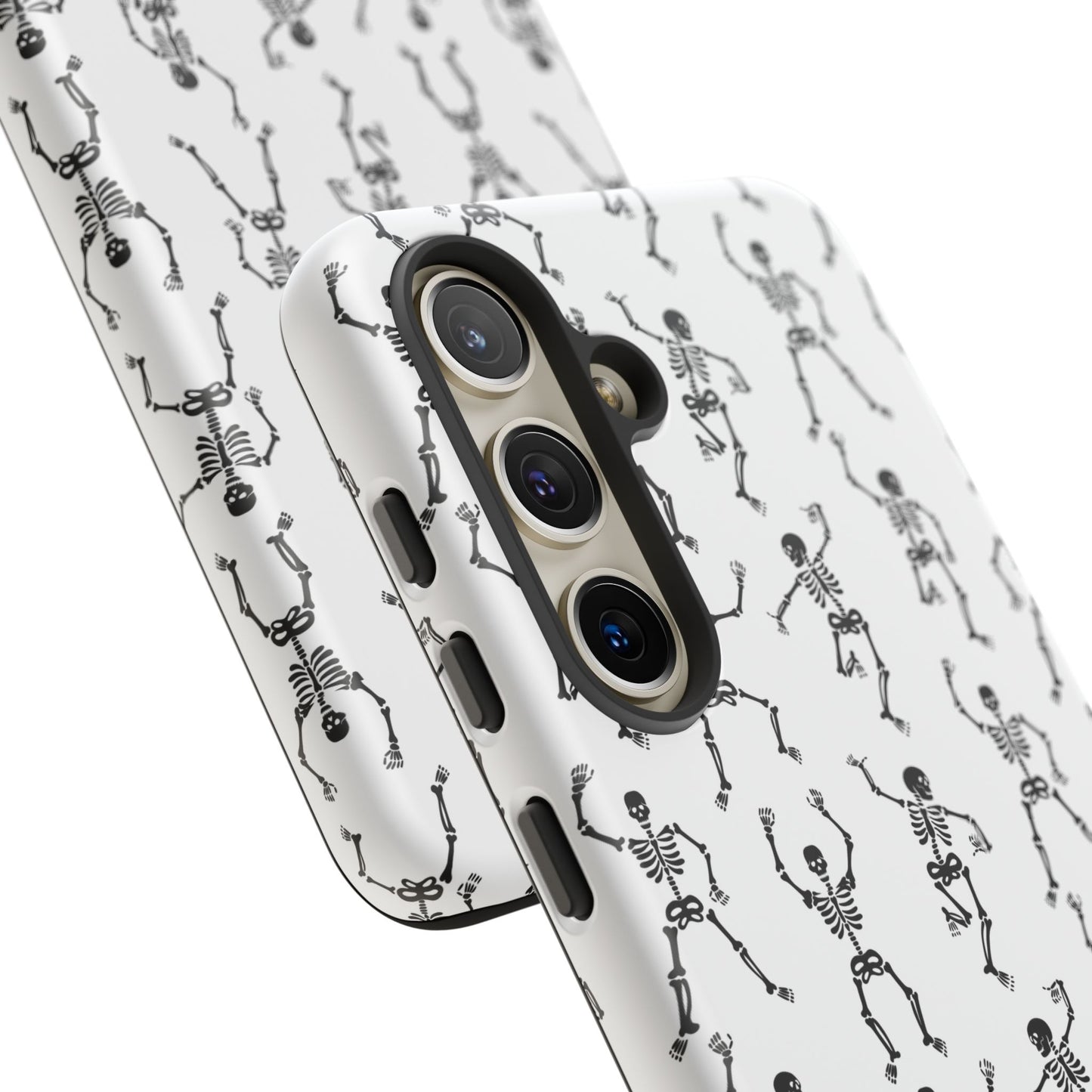 Dancing Skeletons Halloween Phone Case – Tough Phone Case – Cute Spooky Design - iPhone 16 - Samsung Galaxy - Google Pixel