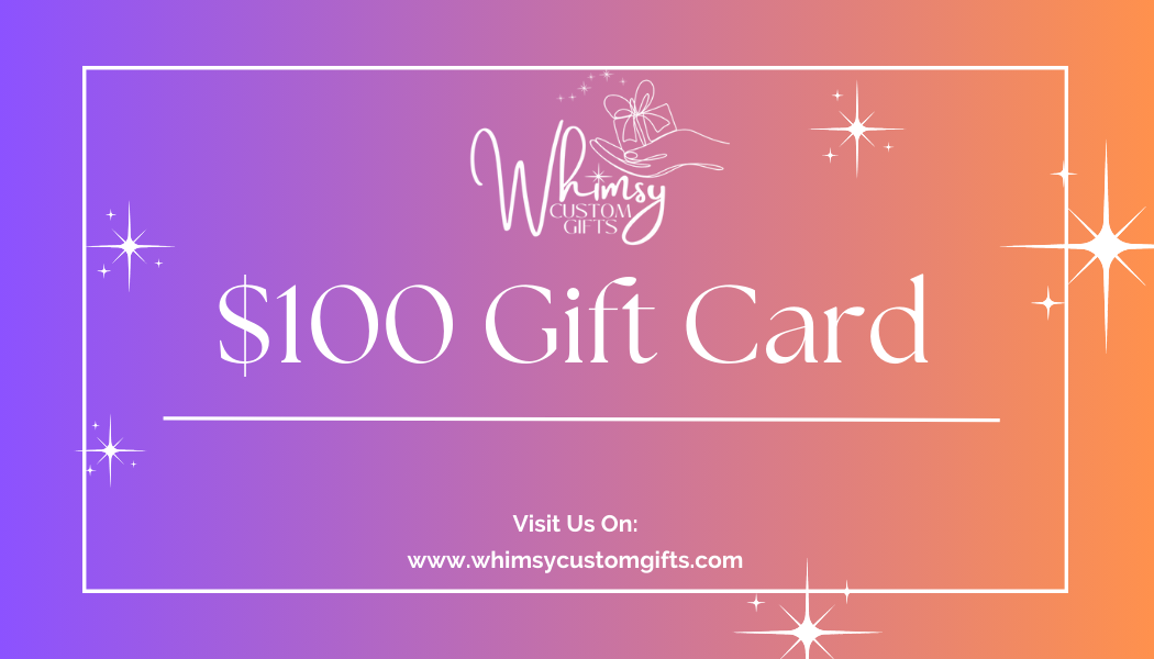 Whimsy Custom Gifts Digital Gift Card