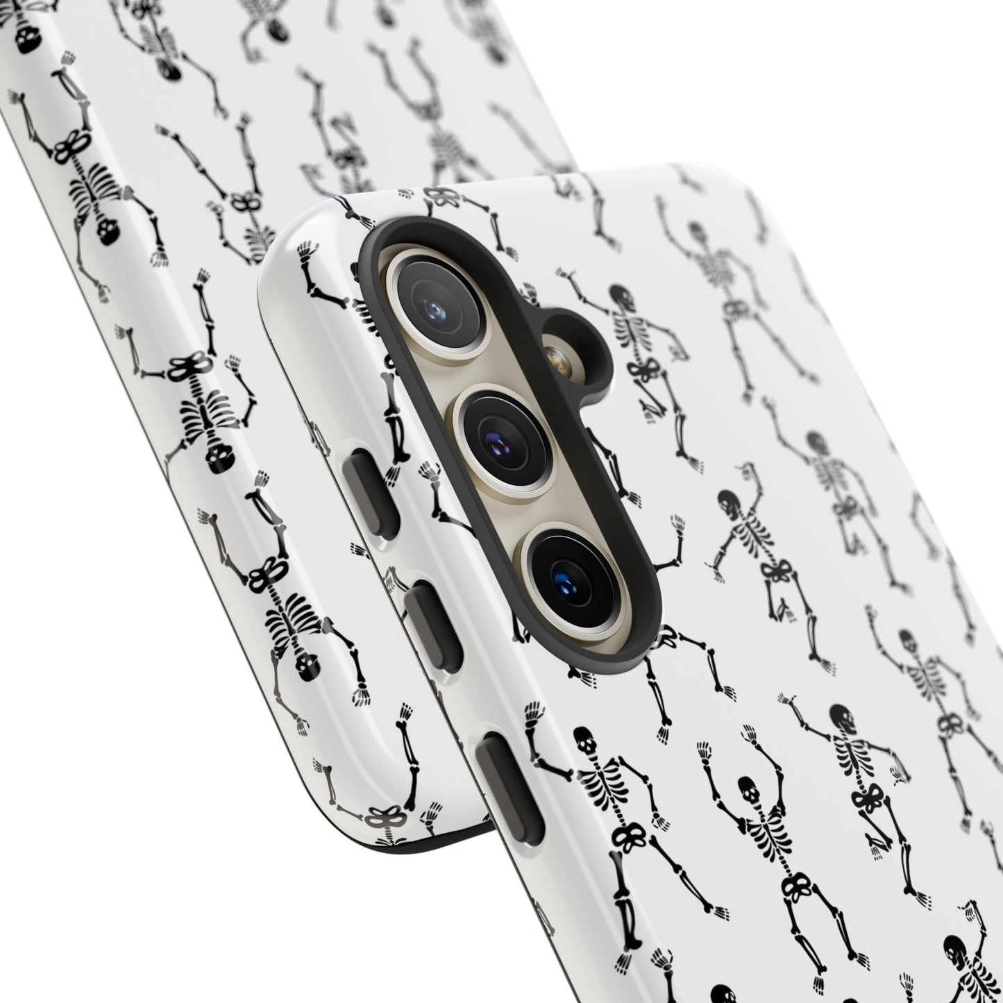 Dancing Skeletons Halloween Phone Case – Tough Phone Case – Cute Spooky Design - iPhone 16 - Samsung Galaxy - Google Pixel