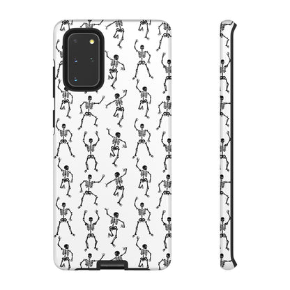 Dancing Skeletons Halloween Phone Case – Tough Phone Case – Cute Spooky Design - iPhone 16 - Samsung Galaxy - Google Pixel