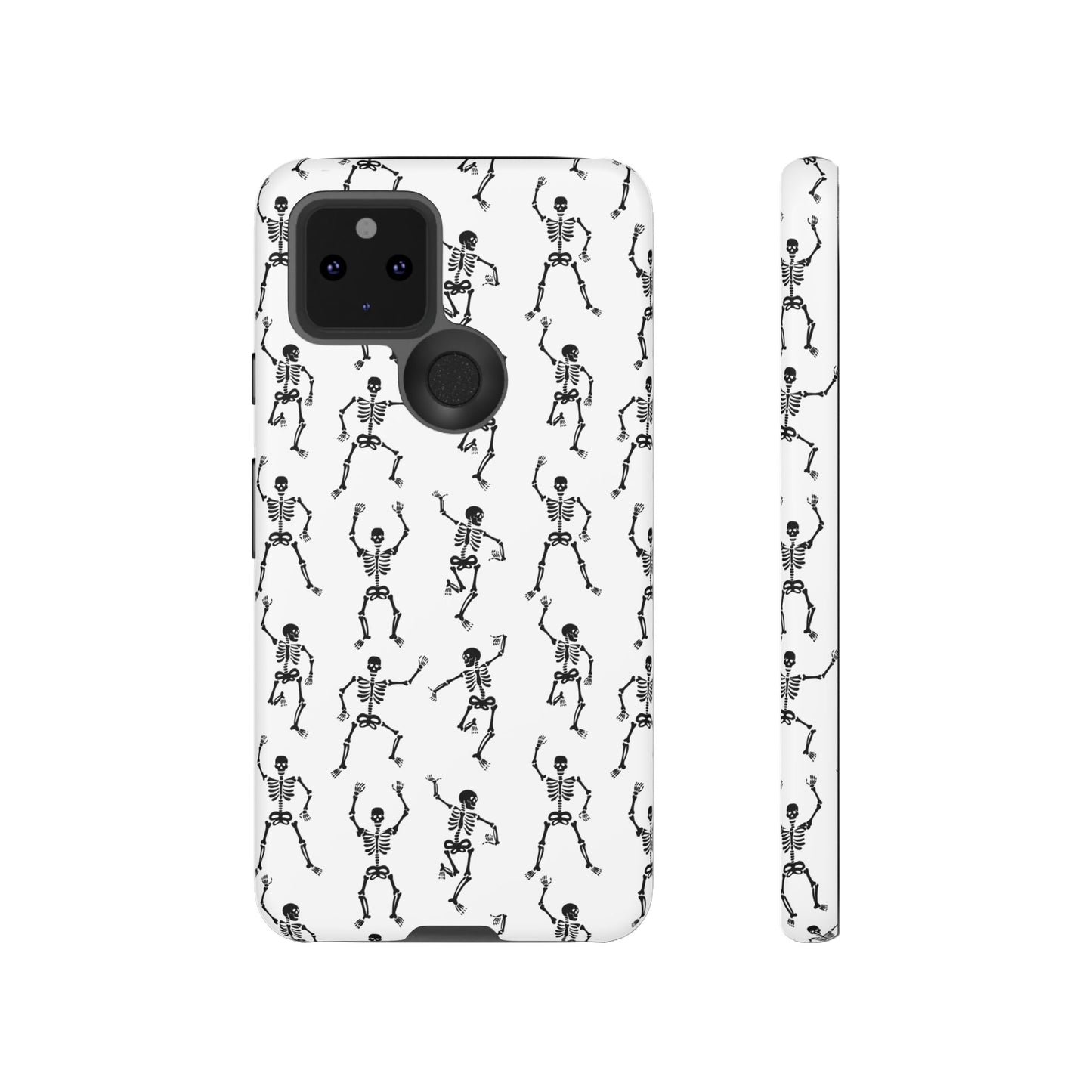 Dancing Skeletons Halloween Phone Case – Tough Phone Case – Cute Spooky Design - iPhone 16 - Samsung Galaxy - Google Pixel