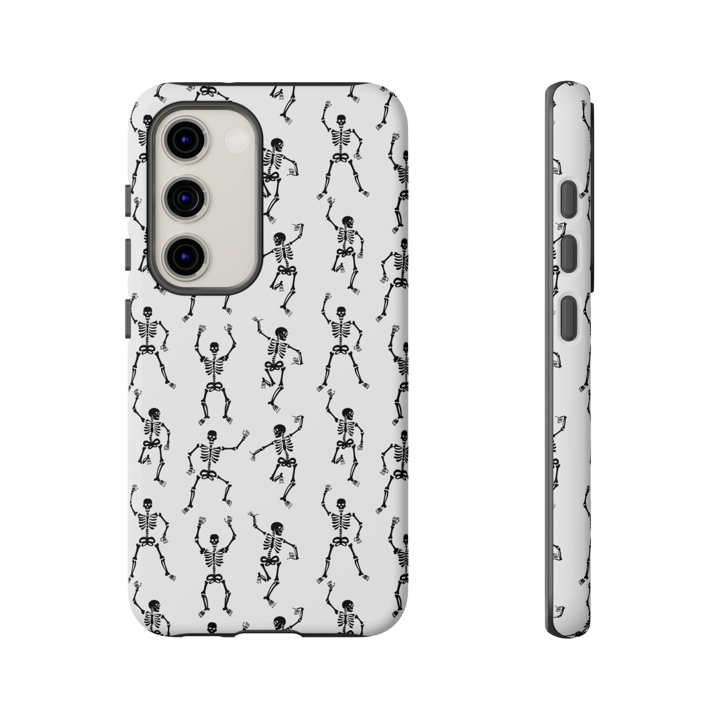 Dancing Skeletons Halloween Phone Case – Tough Phone Case – Cute Spooky Design - iPhone 16 - Samsung Galaxy - Google Pixel