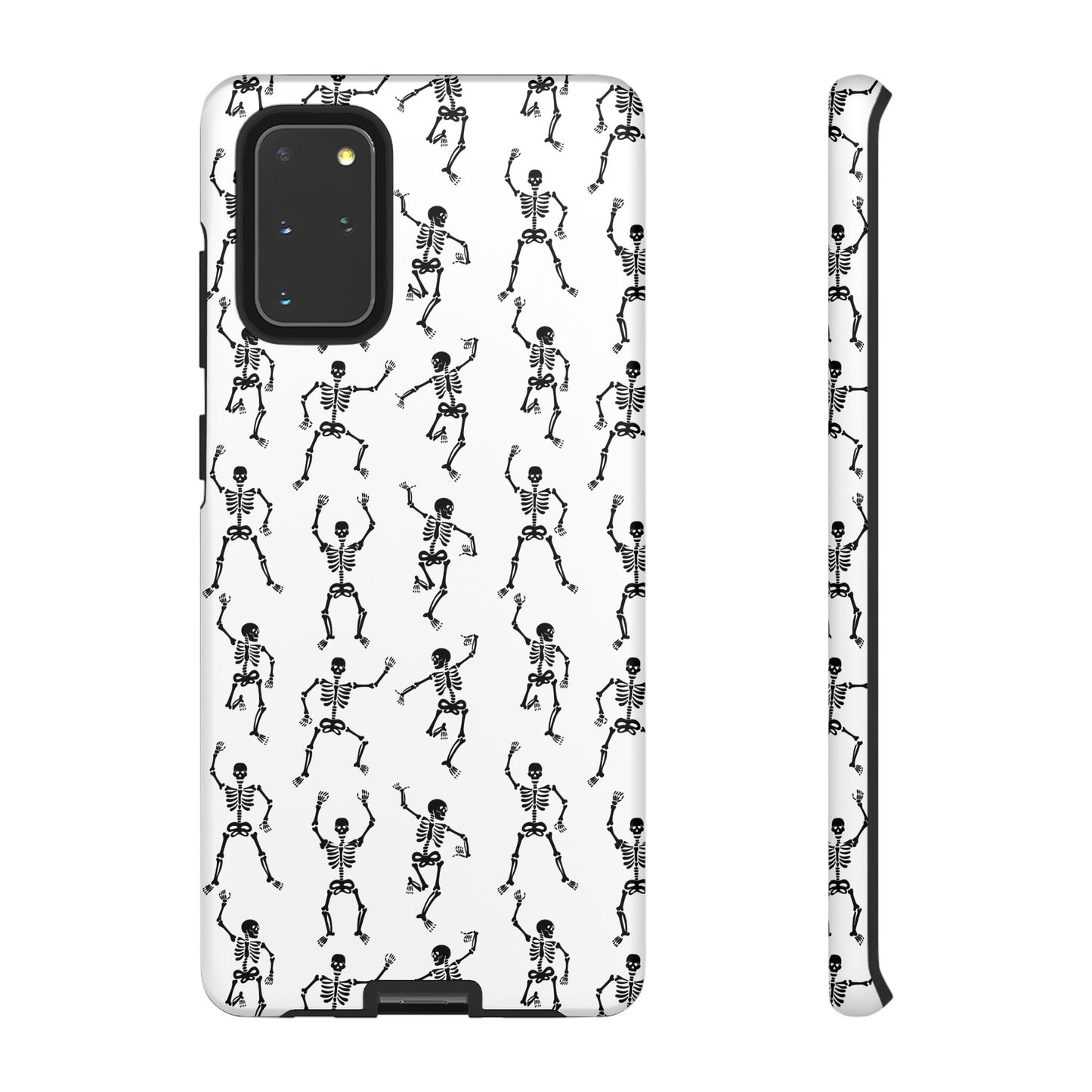 Dancing Skeletons Halloween Phone Case – Tough Phone Case – Cute Spooky Design - iPhone 16 - Samsung Galaxy - Google Pixel