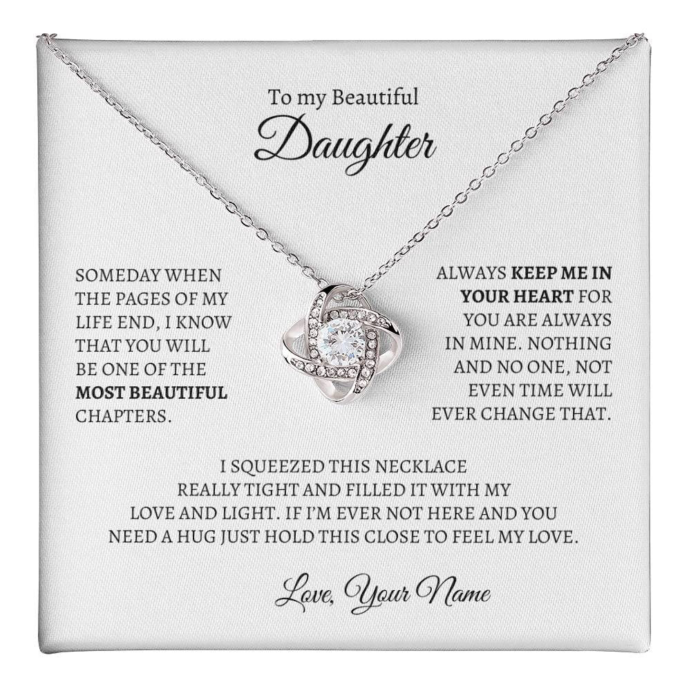 Personalized Keepsake Necklace with Heartfelt Message – Multiple Designs Available