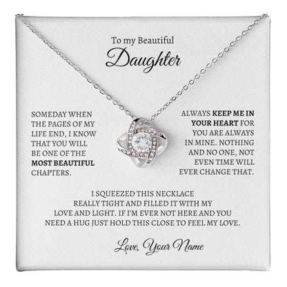 Personalized Keepsake Necklace with Heartfelt Message – Multiple Designs Available