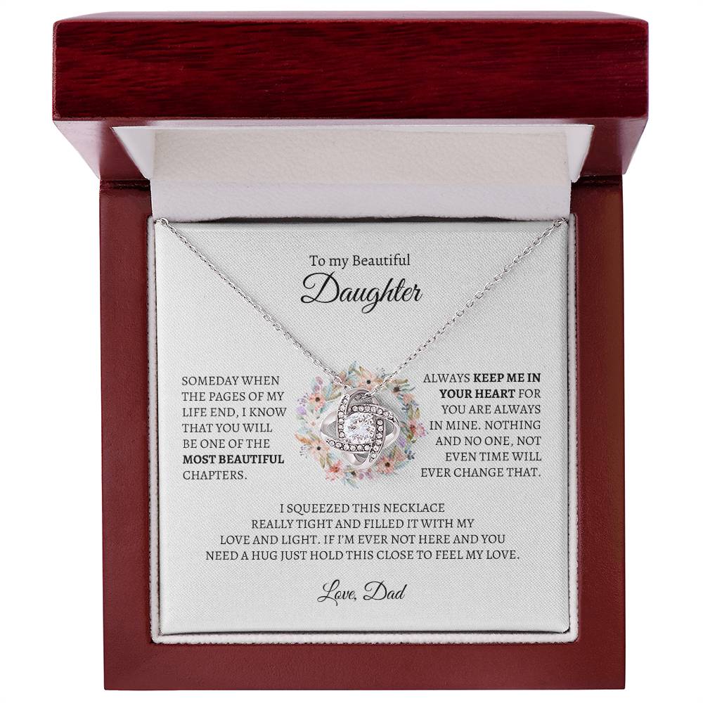 Personalized Keepsake Necklace with Heartfelt Message – Multiple Designs Available