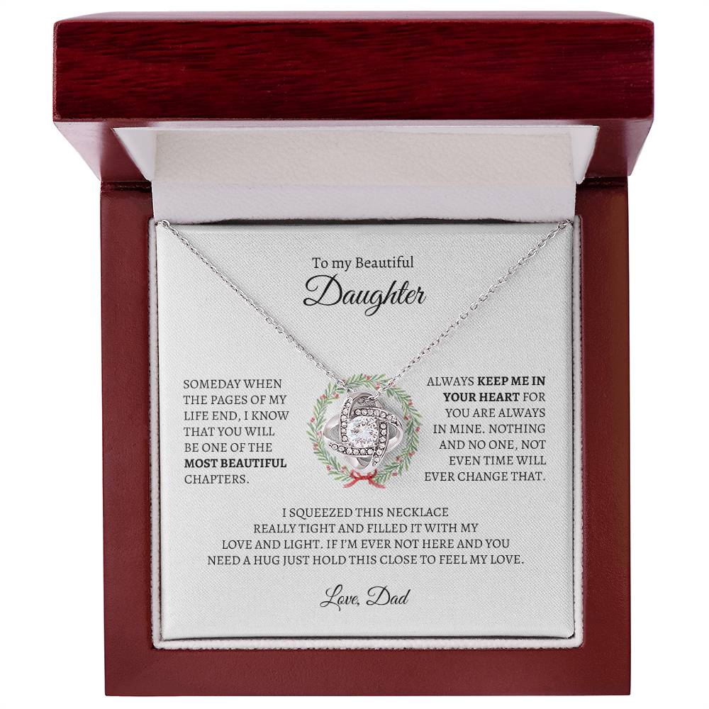 Personalized Keepsake Necklace with Heartfelt Message – Multiple Designs Available