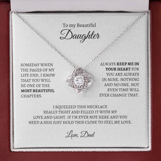 Personalized Keepsake Necklace with Heartfelt Message – Multiple Designs Available