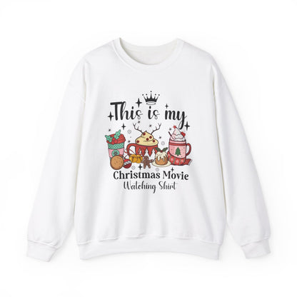 This is My Christmas Movie Watching Sweatshirt 🎄Cozy & Festive!