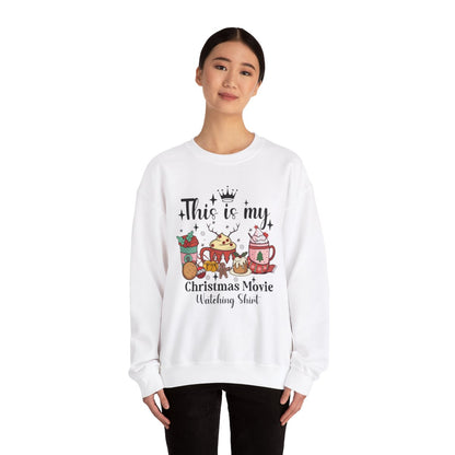 This is My Christmas Movie Watching Sweatshirt 🎄Cozy & Festive!