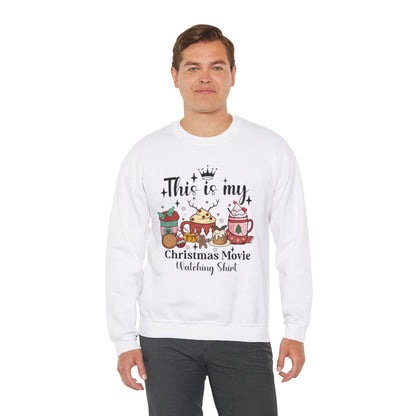 This is My Christmas Movie Watching Sweatshirt 🎄Cozy & Festive!